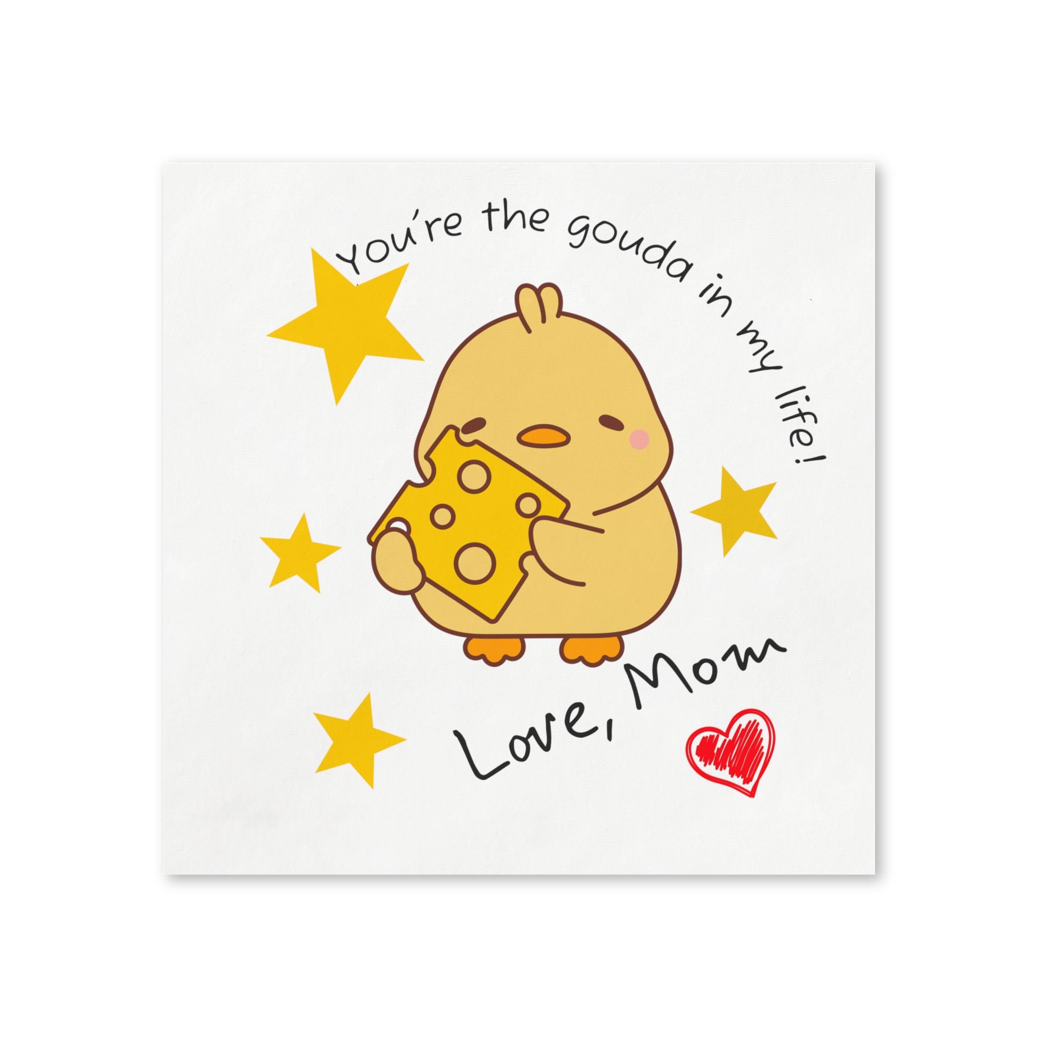 Momkins - Inspiring Lunch Napkin Kids Motivational Quote Napkin | Uncoined Napkins